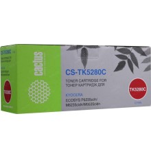 -/ Картридж лазерный Cactus CS-TK5280C TK-5280C голубой (11000стр.) для Kyocera Ecosys P6235cdn/M6235ci