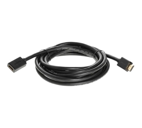 Кабель/ Кабель удлинительный  HDMI-19M---HDMI-19F ver 2.0, 3m, Telecom <TCG-235MF-3M>