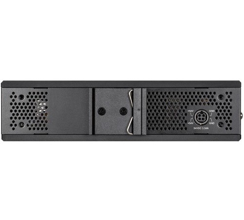 Коммутатор/ DIS-200G-12PS Managed L2 Industrial Switch 10x1000Base-T (8x1000Base-T PoE), 2x1000Base-X SFP, PoE Budget 123W, Surge 6KV, CLI, RJ45 Console, Alarm relay, Dying Gasp, DIN-Rail, metal case IP30, -40 to 65°C, w/o power adapter