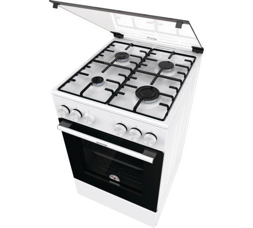 Плита GORENJE/ Тип плиты: газовая, Тип варочной поверхности: газовая, Цвет: белый, Ширина, см: 50
