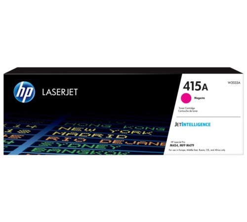 Картридж Cartridge HP 415A для LJ Pro M454/M455 MFP M479/M480f, пурпурный (2 100 стр.)