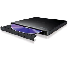 Оптический привод/ LG DVD-RW ext. Black Slim Ret USB2.0 (3.0 compatible)