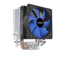 Кулер для процессора PCCooler S93 V2 (100W, 3-pin, 125mm, Al/Cu, 2x6mm, 1x92mm, 48CFM, 22dBA, 2200RPM, S: 1700/1200/115X, AM5/AM4, silver, black)
