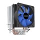 Кулер для процессора PCCooler S93 V2 (100W, 3-pin, 125mm, Al/Cu, 2x6mm, 1x92mm, 48CFM, 22dBA, 2200RPM, S: 1700/1200/115X, AM5/AM4, silver, black)