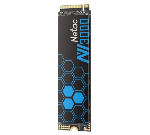 SSD накопитель Netac SSD NV3000 250GB PCIe 3 x4 M.2 2280 NVMe 3D NAND, R/W up to 3000/1400MB/s, IOPS(R4K) 160K/120K, TBW 150TB, with heat sink, 5y wty SSD накопитель Netac SSD NV3000 250GB PCIe 3 x4 M.2 2280 NVMe 3D NAND, R/W up to 3000/1400MB/s, IOPS(R4K) 160K/120K, TBW 150TB, with heat sink, 5y wty