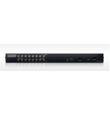 Переключатель электронный ATEN 1-Local/Remote Share Access 16-Port Multi-Interface Cat 5 KVM over IP Switch