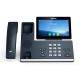 Телефон YEALINK SIP-T58W Pro, 16 аккаунтов, цветной сенсорный экран 7" 1024х600, Android, WiFi, Bluetooth трубка, GigE, без CAM50, без БП, шт