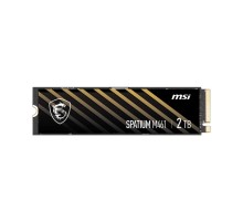 Твердотельный накопитель MSI SSD SPATIUM M461, 2000GB, M.2(22x80mm), NVMe, PCIe 4.0 x4, 3D TLC, R/W 5000/4200, IOPs 680 000/880 000, TBW 450, DWPD 0.12 (5 лет)
