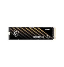 Твердотельный накопитель MSI SSD SPATIUM M461, 2000GB, M.2(22x80mm), NVMe, PCIe 4.0 x4, 3D TLC, R/W 5000/4200, IOPs 680 000/880 000, TBW 450, DWPD 0.12 (5 лет)