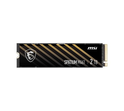 Твердотельный накопитель MSI SSD SPATIUM M461, 2000GB, M.2(22x80mm), NVMe, PCIe 4.0 x4, 3D TLC, R/W 5000/4200, IOPs 680 000/880 000, TBW 450, DWPD 0.12 (5 лет) Твердотельный накопитель MSI SSD SPATIUM M461, 2000GB, M.2(22x80mm), NVMe, PCIe 4.0 x4, 3D TLC, R/W 5000/4200, IOPs 680 000/880 000, TBW 450, DWPD 0.12 (5 лет)
