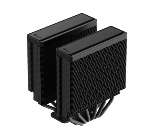 Кулер для процессора Ocypus Delta A62 BK ARGB, 2x120mm ARGB FAN, Top Panel, 6 HEAT PIPES, 4-PIN PWM, 500-2000 RPM, 29DBA, HYDRO BEARING, LGA115X/1200/1700/18XX, AM4/AM5