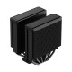Кулер для процессора Ocypus Delta A62 BK ARGB, 2x120mm ARGB FAN, Top Panel, 6 HEAT PIPES, 4-PIN PWM, 500-2000 RPM, 29DBA, HYDRO BEARING, LGA115X/1200/1700/18XX, AM4/AM5