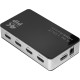 Greenconnect Переключатель 4->1 HDMI 4K/30HZ, PIP(картинка в картинке) , пульт ДУ, БП серия Greenline GL-v401P