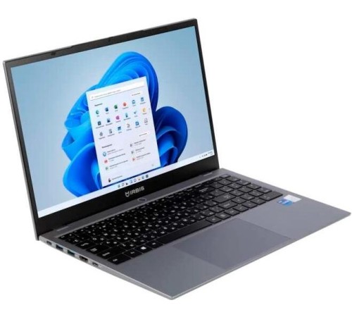 Ноутбук IRBIS 15NBP3513 15.6" FHD (1920x1080) IPS 300cd,Core i5-1335U,16Gb DDR4-3200(1),512Gb SSD,Wi-Fi 6+BT 5,76Wh,Metal case,Kbd Backlit,FPS,TPM 2.0,1.77kg,Grey,3y warranty,no OS