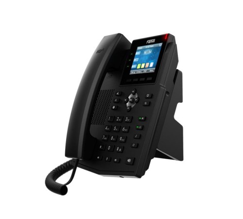 SIP телефон Fanvil X3U Pro, 6 SIP-акк., 2,8", 320x240 Цвет. экран, POE, БП в комп., 2x1 Gbps SIP телефон Fanvil X3U Pro, 6 SIP-акк., 2,8", 320x240 Цвет. экран, POE, БП в комп., 2x1 Gbps