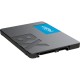 Твердотельный накопитель/ Crucial SSD BX500, 500GB, 2.5" 7mm, SATA3, 3D TLC, R/W 550/500MB/s, IOPs 95 000/61 000, TBW 120, DWPD 0.2 (12 мес.)