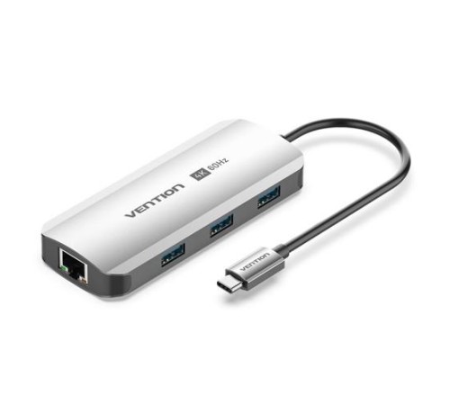 Мультифункциональный хаб Vention USB Type C 6 в 1 Мультифункциональный хаб Vention USB Type C 6 в 1