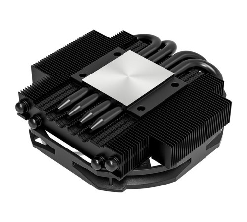 Кулер для процессора ID-COOLING IS-30A BLACK AMD AM5/AM4 низкопрофильный высота 30mm (36шт/кор, TDP 100W, PWM, 4 тепл.трубки прямого контакта, FAN 92mm) BOX