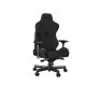 Кресло игровое Anda Seat T-Pro 2, цвет чёрный, размер XL (200 кг), материал ткань (модель AD12) (Вскрытая упаковка)