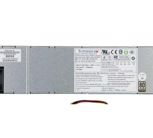 1U 340W Multi Output W/ PMBus PWS 24Pin 1U 340W Multi Output W/ PMBus PWS 24Pin
