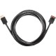 Кабель/ Кабель HDMI---HDMI ver 2.0 угловой коннектор 90град 3м,Telecom <TCG225-3M>