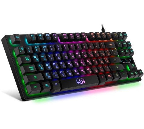 Игровая клавиатура SVEN KB-G7400 (87кл., 12 Fn функций, подсветка)