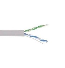Кабель связи витая пара U/UTP, кат.5E, 2 пары 24AWG solid, 500м, ПВХ, серый