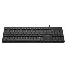 Аксессуары Philips Проводная Клавиатура SPK6264, USB 2.0 104 клав,  русская заводская раскладка, чёрный