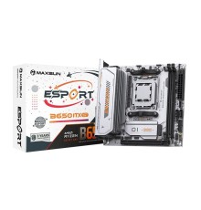 Материнская плата MAXSUN MS-eSport B650ITX WIFI ICE, AM5, B650, 2*DDR5, 2*SATA 3.0, 2*M.2, USB 3.2, USB 2.0, Type-C, 1*PCIE 16, 1*PCIE 1, HDMI+DP, ITX
