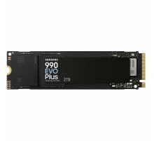 Твердотельные накопители/ Samsung SSD 990 EVO Plus, 2000GB, M.2(22x80mm), NVMe 2.0, NVMe 2.0, PCIe 4.0 x4, V-NAND TLC, R/W 7250/6300MB/s, IOPs 1 000 000/1 350 000, TBW 1200, DWPD 0.3 (12 мес.)
