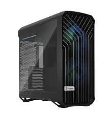 Корпус ПК без блока питания/ Case Fractal Design Torrent RGB, Full-Tower, 2x180mm + 3x140mm RGB, 2xUSB-A 3.2 + 1xUSB 3.2 Type-C E-ATX, SSI-CEB, SSI-EEB, ATX, mATX, mITX Black