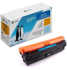 Картридж Cartridge G&G 650A для LJ CP5520/5525 голубой 15 000 стр. аналог CE271A гарантия 36 мес.