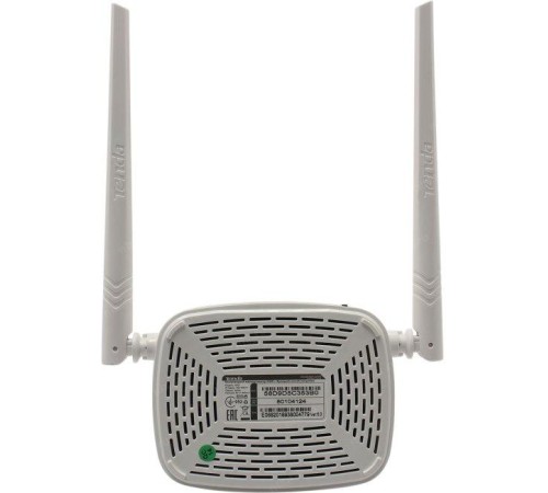 Маршрутизатор/ Tenda WiFi Router N301 (2.4GHz, WLAN 300Mbps, 802.11bgn+3xLAN RG45 10/100+1xWAN) 2x5dBi  ext Antenna