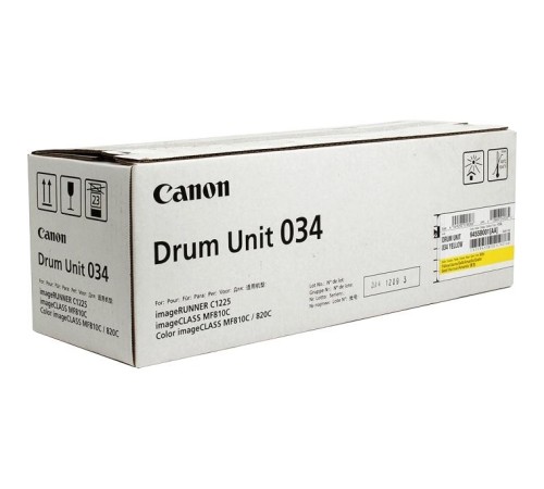 Барабан/ DRUM UNIT 034 YELLOW Барабан/ DRUM UNIT 034 YELLOW