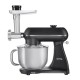 Кухонная машина KORTING/ Кухонная машина KORTING, мощность 1500 Вт, 5 насадок, объем чаши 6.5 л, сенсорный дисплей/механическое управление, планетарное вращение, 11 скоростей, турборежим, импульсный режим, таймер, насадка для смешивания/крюк для теста/вен
