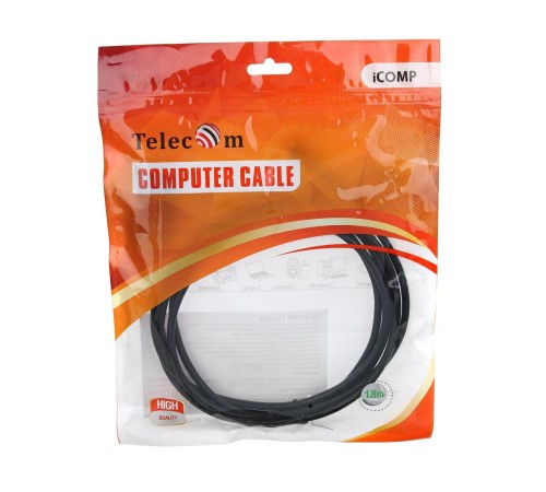 Кабель-адаптер/ Кабель-адаптер USB3.1 Type-Cm --> HDMI A(m) 4K@30Hz, 1.8m, Telecom <TCC005-1.8M>