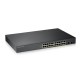Коммутатор/ ZYXEL GS1900-24HPv2, Smart L2 PoE + switch rack 19 ", 24xGE PoE +, 2xSFP, PoE budget 170 W