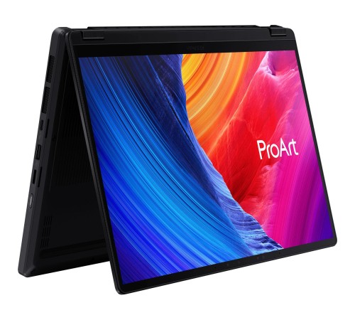 Ноутбук/ ASUS ProArt PX13 HN7306WV-LX014X 13.3"(2880x1800 OLED 16:10)/Touch/AMD Ryzen AI 9 HX 370(2Ghz)/32768Mb/1024SSDGb/noDVD/Ext:nVidia GeForce RTX4060(8192Mb)/Cam/BT/WiFi/73WHr/war 1y/1.38kg/Nano Black/Win11Pro + алюм корп; DialPad; стилус; USB-R Ноутбук/ ASUS ProArt PX13 HN7306WV-LX014X 13.3"(2880x1800 OLED 16:10)/Touch/AMD Ryzen AI 9 HX 370(2Ghz)/32768Mb/1024SSDGb/noDVD/Ext:nVidia GeForce RTX4060(8192Mb)/Cam/BT/WiFi/73WHr/war 1y/1.38kg/Nano Black/Win11Pro + алюм корп; DialPad; стилус; USB-R