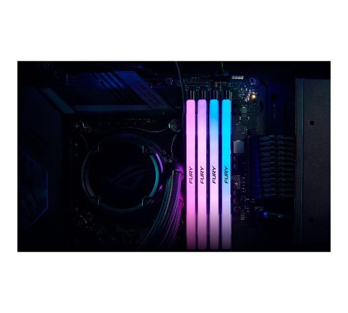 Память оперативная/ Kingston 48GB 7200MT/s DDR5 CL38 DIMM (Kit of 2) FURY Renegade RGB XMP Память оперативная/ Kingston 48GB 7200MT/s DDR5 CL38 DIMM (Kit of 2) FURY Renegade RGB XMP