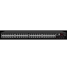 Коммутатор L3, 48x10/100/1000Мб RJ45, 4x1/10Гб SFP+, 2БП