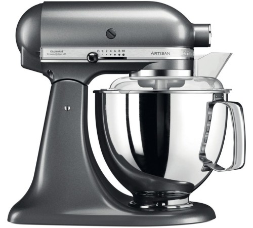 Настольный миксер KitchenAid Настольный миксер с откидным блоком  Artisan 4.8 л, серебряный медальон