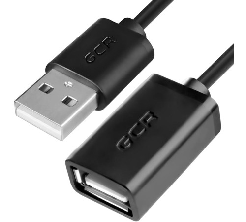 Greenconnect Удлинитель 1.5m USB 2.0, AM/AF, черный, 28/28 AWG, экран, армированный, морозостойкий, GCR-UEC6M-BB2S-1.5m Greenconnect Удлинитель 1.5m USB 2.0, AM/AF, черный, 28/28 AWG, экран, армированный, морозостойкий, GCR-UEC6M-BB2S-1.5m