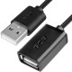 Greenconnect Удлинитель 1.5m USB 2.0, AM/AF, черный, 28/28 AWG, экран, армированный, морозостойкий, GCR-UEC6M-BB2S-1.5m