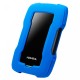 Внешний жесткий диск/ Portable HDD 2TB ADATA HD330 (Blue), Silicone, USB 3.2 Gen1, 133x89x16mm, 190g /3 года/
