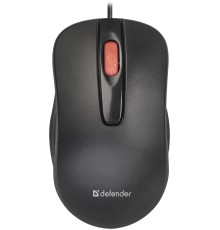 Defender Проводная оптическая мышь Point MM-756 черный,3 кнопки,1000 dpi