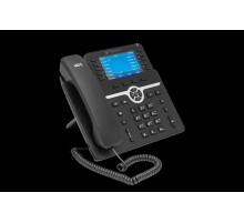 IP-телефон Flat-Phone B10: 20 SIP-аккаунтов, 2 порта 10/100/1000BASE-T (RJ-45), ЖК-дисплей, PoE, адаптер питания 220В
