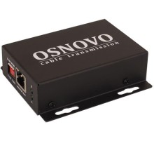 РоЕ удлинитель/ OSNOVO PoE удлинитель 10M/100M Fast Ethernet на 400м (до 30W)