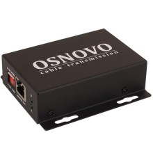 РоЕ удлинитель/ OSNOVO PoE удлинитель 10M/100M Fast Ethernet на 400м (до 30W)