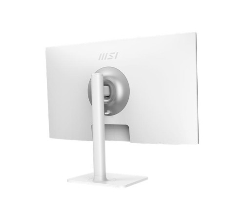 Монитор MSI Modern MD272QXPW 27" 16:9 WQHD(2560x1440) IPS Flat,1ms(MPRT),HDR 400,1000:1,100M:1,400nit,HDMI,DP,2xUSB Type-A,USB Type-B,USB Type-C,Speaker,Tilt,Swivel,Height,Pivot,100Hz,White(white cable),1y