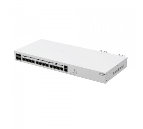 Маршрутизатор/ CCR2116-12G-4S+ Cloud Core Router with Amazon Annapurna Labs Alpine v3 AL73400 CPU (16-cores, 2GHz per core) and Marvell 98DX3255 switch-chip, 16GB RAM, 4xSFP+ cage, 13xGbit LAN, M.2 PCIe slot, RouterOS L6, 1U rackmount case, Dual PSU Маршрутизатор/ CCR2116-12G-4S+ Cloud Core Router with Amazon Annapurna Labs Alpine v3 AL73400 CPU (16-cores, 2GHz per core) and Marvell 98DX3255 switch-chip, 16GB RAM, 4xSFP+ cage, 13xGbit LAN, M.2 PCIe slot, RouterOS L6, 1U rackmount case, Dual PSU